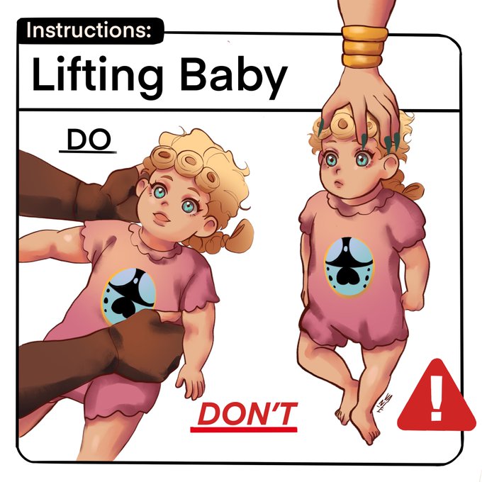 Lifting Baby 💖
#JoJosBizarreAdventure 