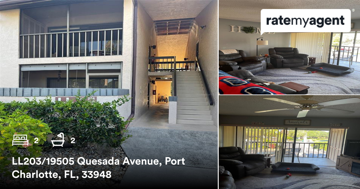 GaryTRealtor's tweet photo. 🛌 2 🛀 2
📍 LL203/19505 Quesada Avenue, Port Charlotte, FL, 33948

My latest sale on #RateMyAgent
https://t.co/OdnVk7OYpT https://t.co/a0ibaCpo4B