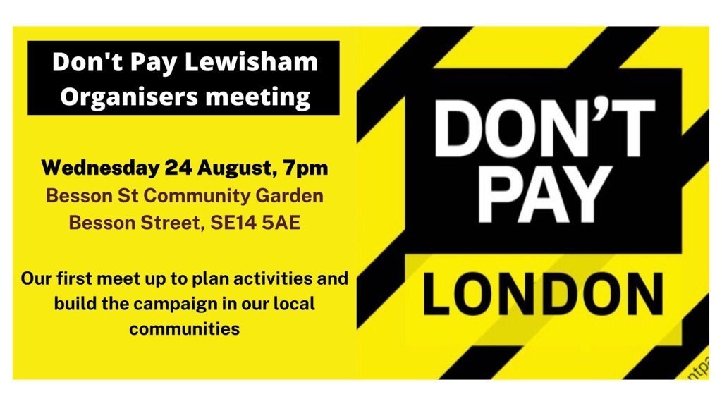 Don't Pay. on Twitter "👇 More local meetings being announced, this one