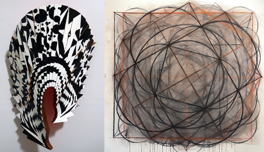 atriumgallery's tweet photo. Last days for “Directed Movements” showing works by Annette Morriss and Jim Nickel.  Exhibition now ending August 27. Do not miss this interesting and beautiful exhibition. https://t.co/wufUjoonaP