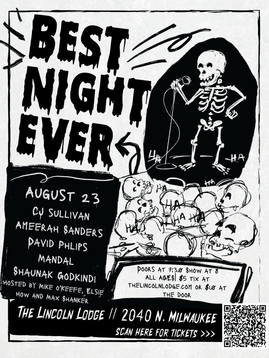 Huge one tonight. Get your tickets now! @activesandal hosts!

eventbrite.com/e/255500337387