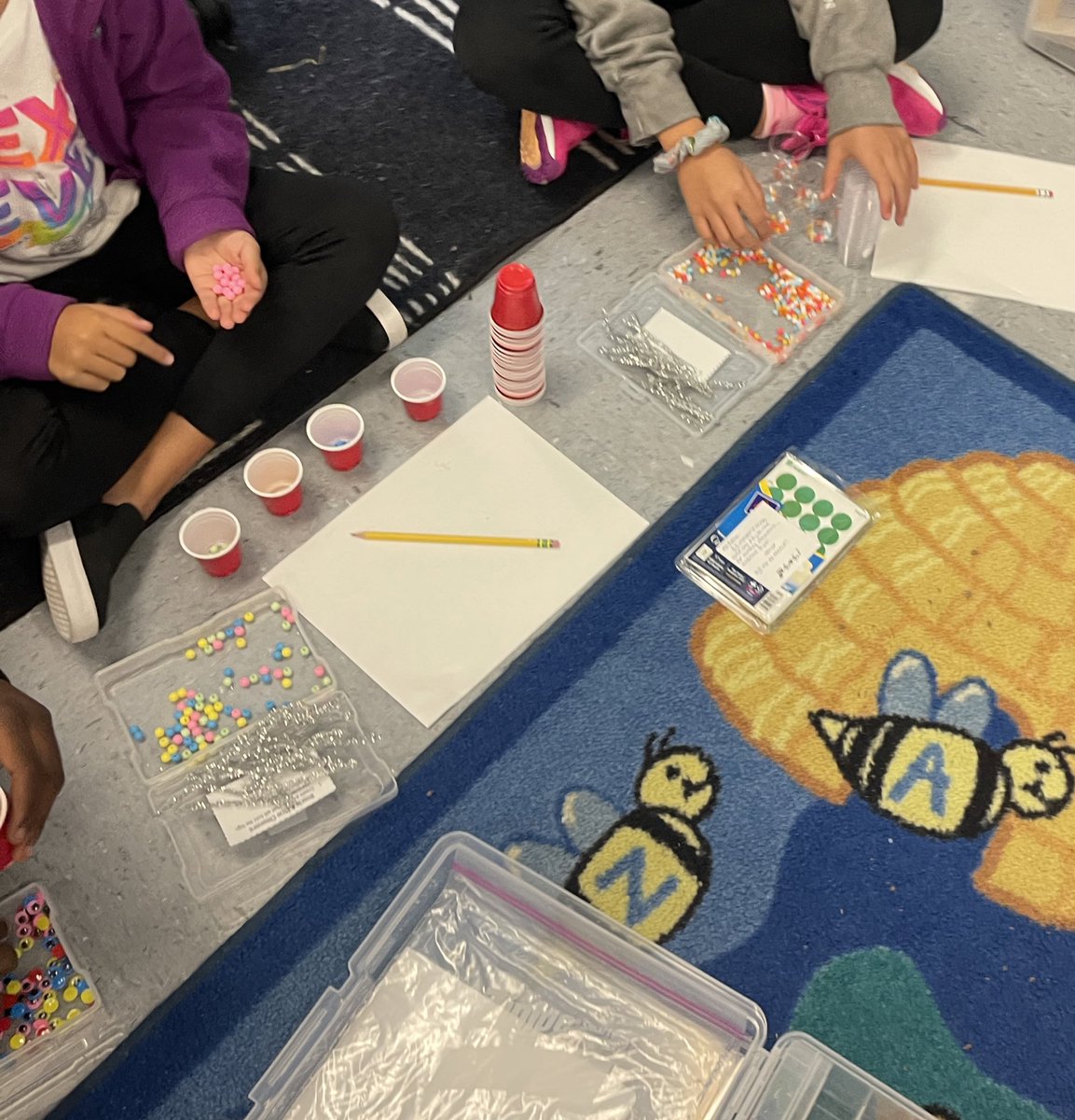 LaurenPalos's tweet image. Nothing looks or sounds quite like #countingcollections in action! ❤️ 🎉 Woohoo for engaging #mathroutines that provide valuable information! :) #PISDMathChat