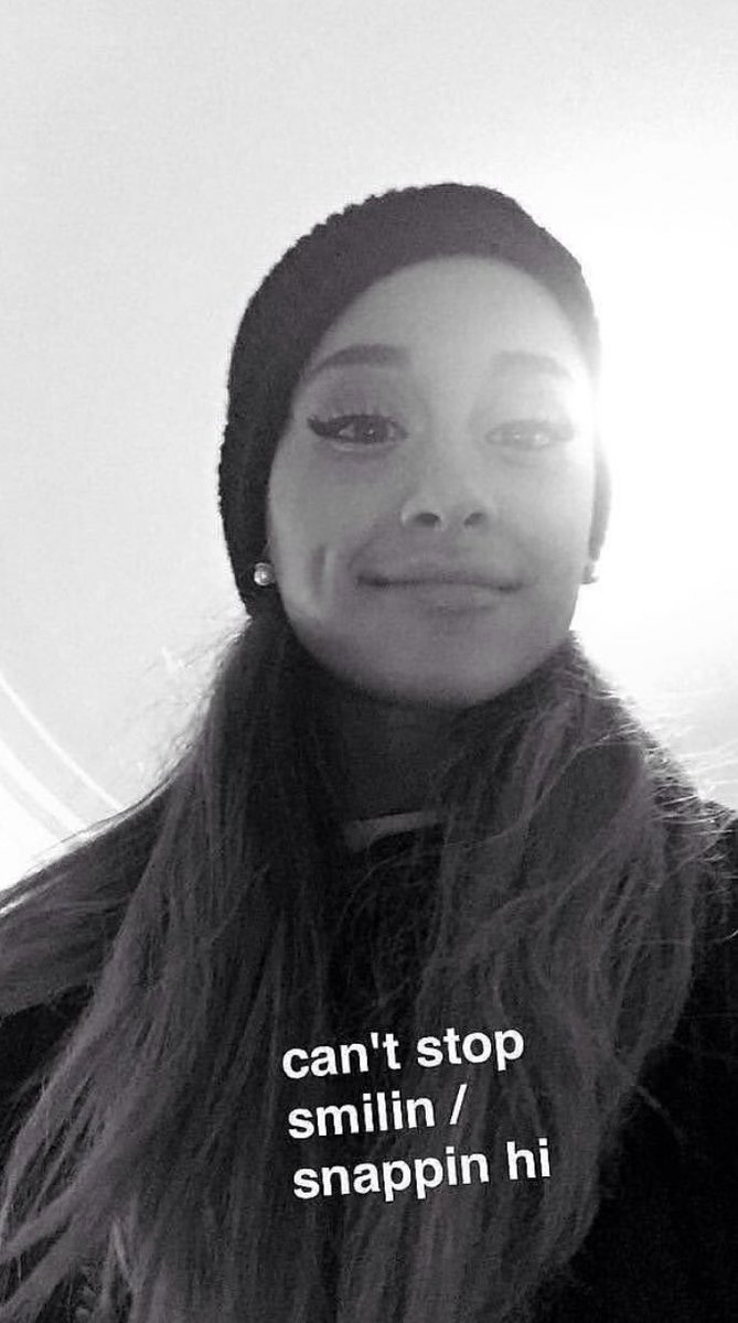 tbsagb's tweet photo. ariana grande via snapchat stories 7 years ago today (23rd august 2015) https://t.co/trqZT60ifI