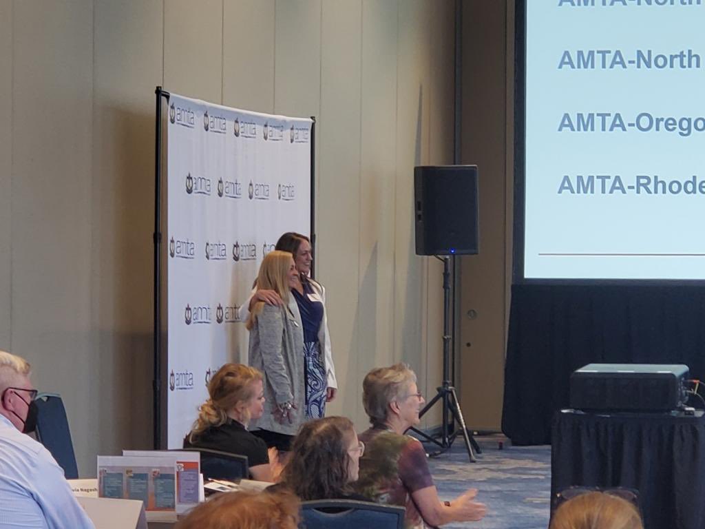 RhodeIslandAMTA's tweet photo. Chapter Presidents Council Meeting (CPC)…Our past President Deb Kilty was the moderator.  #AMTAConvention2022 @AMTAmassage #ChapterPresidents #MassageLife #ClevelandOhio https://t.co/Yh1Zq6oMUm