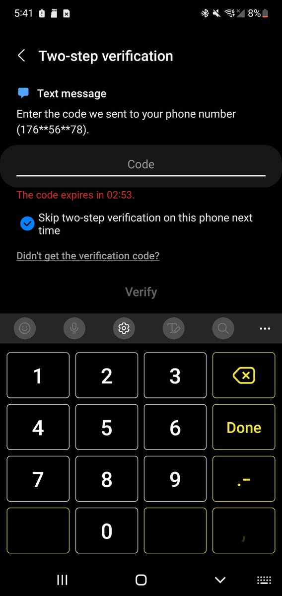 Griiminfo's tweet photo. @SamsungSupport this pisses me off I had my email and password but because I don't have a old number I. Going to lose all my account this is bullshit I have all my information right https://t.co/VTehGI4on8