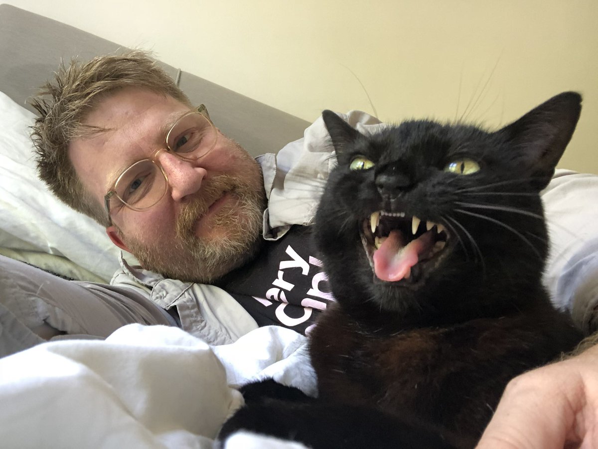 Chloe and Ian (@chloe_blackcat) on Twitter photo 2022-08-23 21:39:09 Everything with Chloe was done at her pace. Often, she led the way. @sainsburys aside, we have had a great 5 years. The rescue centre originally said she was 4 years old. It turns out it was a badly written 9. So, she will be 14 now. Can we have another 5 years more? I hope so. Everything with Chloe was done at her pace. Often, she led the way. @sainsburys aside, we have had a great 5 years. The rescue centre originally said she was 4 years old. It turns out it was a badly written 9. So, she will be 14 now. Can we have another 5 years more? I hope so.