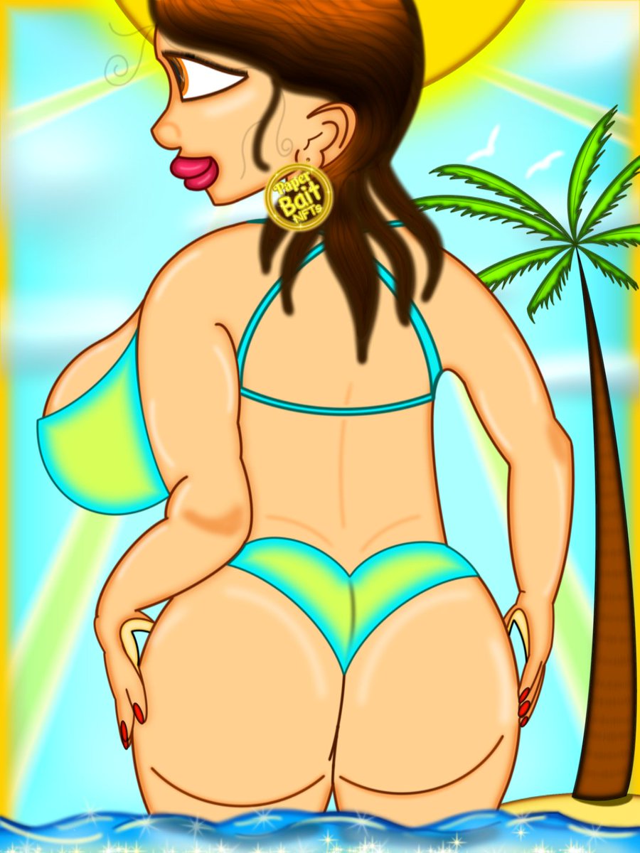 mrnastytimetv's tweet photo. @thetitanborn Paper Babez NFT #1 Rosa (link in bio) #model #queen #babe #babes #paperbabez #beauty #nftartist #nftart #nft #polygonnft #openseanft #paperbaitnfts #bathingsuit #swimsuit #newworldmeta #beach #beachvibes #splash #digitalart #digitalartist #ibispaintxart #ibispaintx #originalart https://t.co/YkMw4603y0
