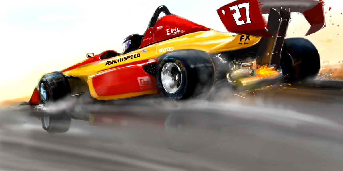 AshlynSpeed's tweet photo. Thanks to @trivsart_ for this awesome digital fan art of the Formula Mazda!

#mazdamotorsports #formulamazda @MazdaMotorsport https://t.co/Q0yoxUQNUb