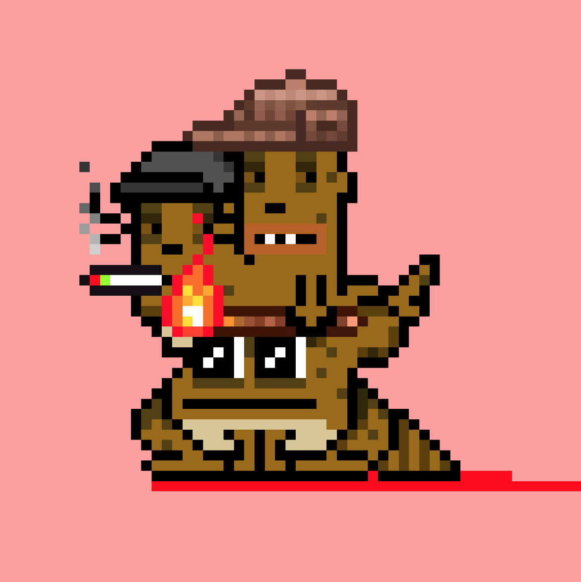 CHICCEN_NUGGET's tweet photo. Just minted My Final Form!! @MFF_ETH 💩🚬🩸
#OCWR #Habajabaweoowaba https://t.co/FIFkr1t9cW