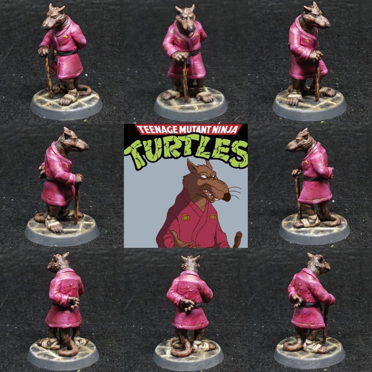 Heed_Paints's tweet photo. A Sensei awaits his sons
Loved painting this tonight π ππ
#Splinter #TMNT #80sThrowBack #1987 #nostalgia #kidstv #paintingminis #popminis https://t.co/yqc7Rcqs7T