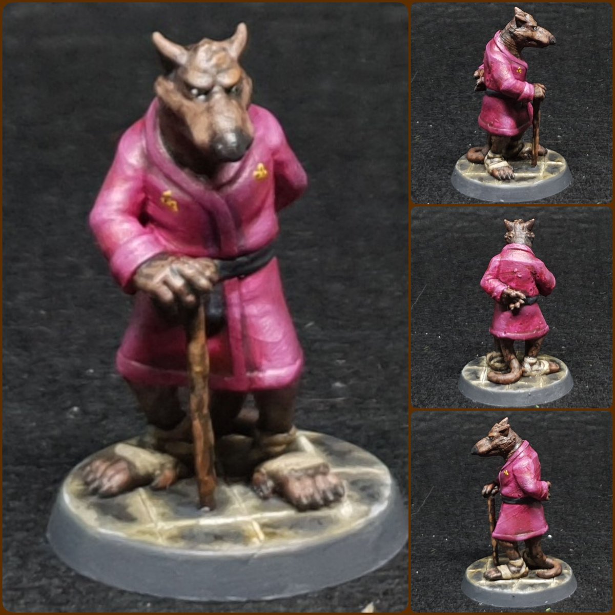 Heed_Paints's tweet photo. A Sensei awaits his sons
Loved painting this tonight π ππ
#Splinter #TMNT #80sThrowBack #1987 #nostalgia #kidstv #paintingminis #popminis https://t.co/yqc7Rcqs7T