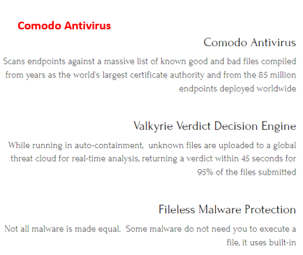 NetworksVyper's tweet photo. Are looking for a virus protector, why don't you try Comodo Antivirus? #vypernetworks #itsupportlife #itsupportservices #itsupport #itsupportspecialist #cloudmigration #datarecovery #ransomware #webhosting #emailhostingservices #microsoft365 #computersetup #computerissues #comodo https://t.co/cwGlcnTfV5