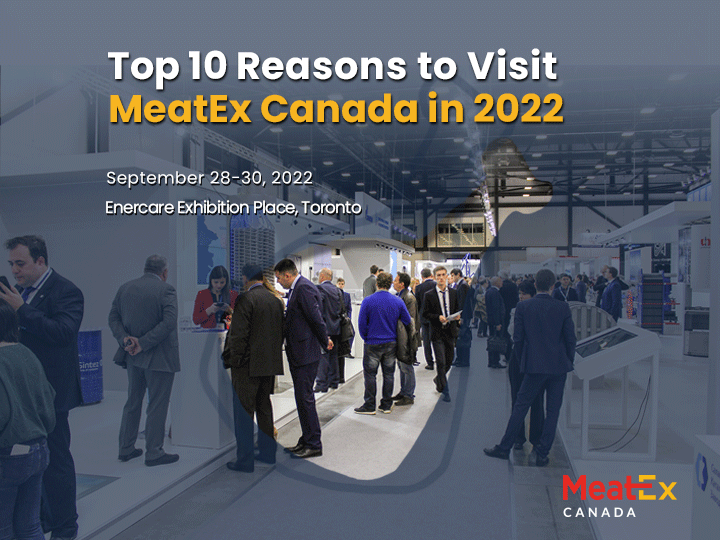 MeatExCa's tweet photo. Top 10 reasons to visit MeatEx Canada in 2022
https://t.co/UrE5Hxxx0W
#MeatExCanada #MeatEx #meatexhibition #meatshow #iffa2022 #meatindustry #meatprocessing #foodincanada #abattoir #slaughterhouse #butcher #butcheryequipment #foodmachinary #meat #poultry #seafood #pork #CMC https://t.co/L1gw0zn9ce