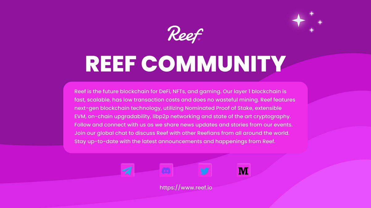 official_darick's tweet image. I bet you never knew this about #ReefChain community.
Join us: reef.io/community
#cryptocurrency #ReefCardInAction
