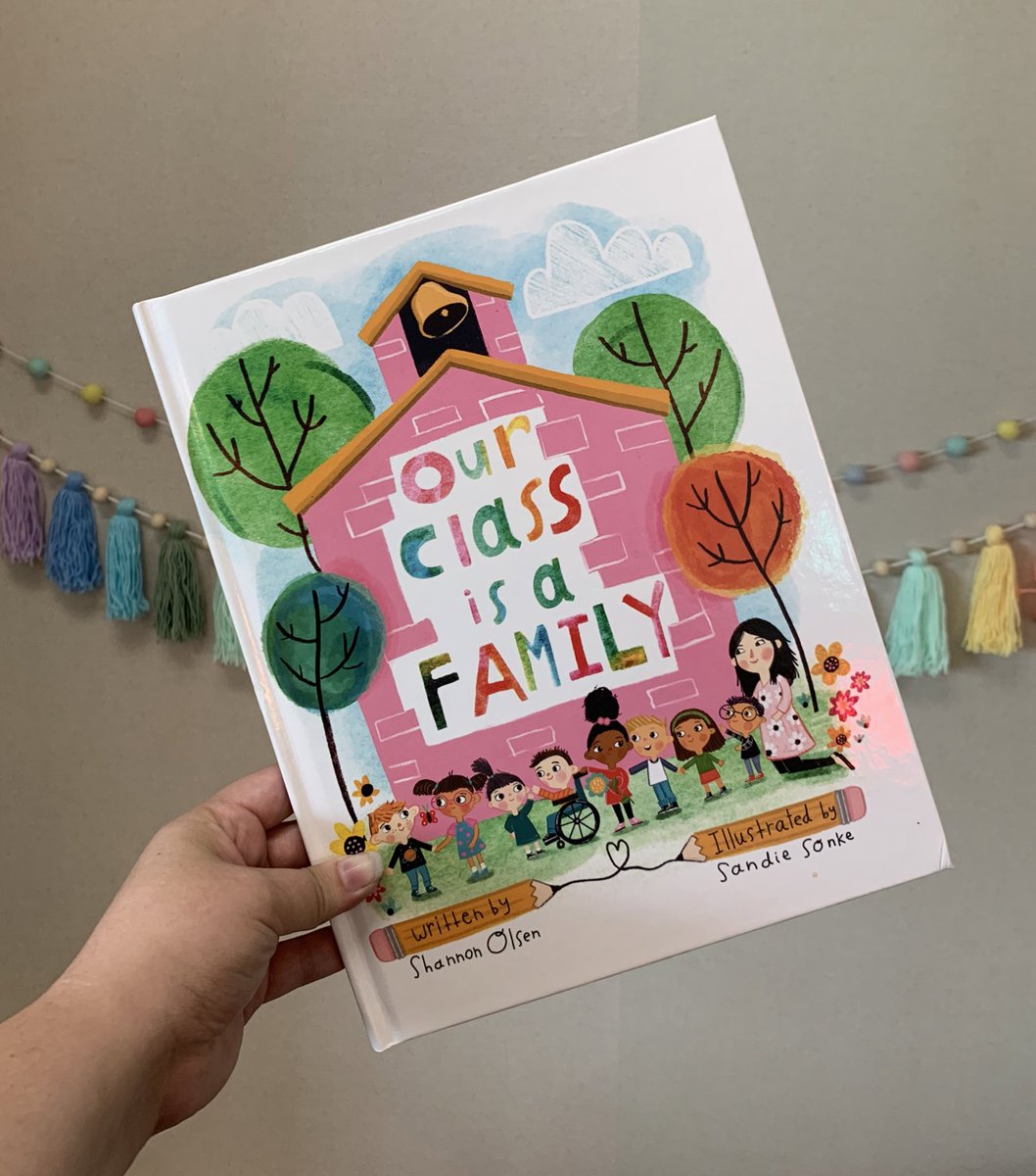 MrsBarcus's tweet photo. Our class is a family is an absolute must for every first week of school read aloud! Loved discussing how we can care for one another as our own little community💛 #OurClassIsAFamily https://t.co/zyONTONqPt