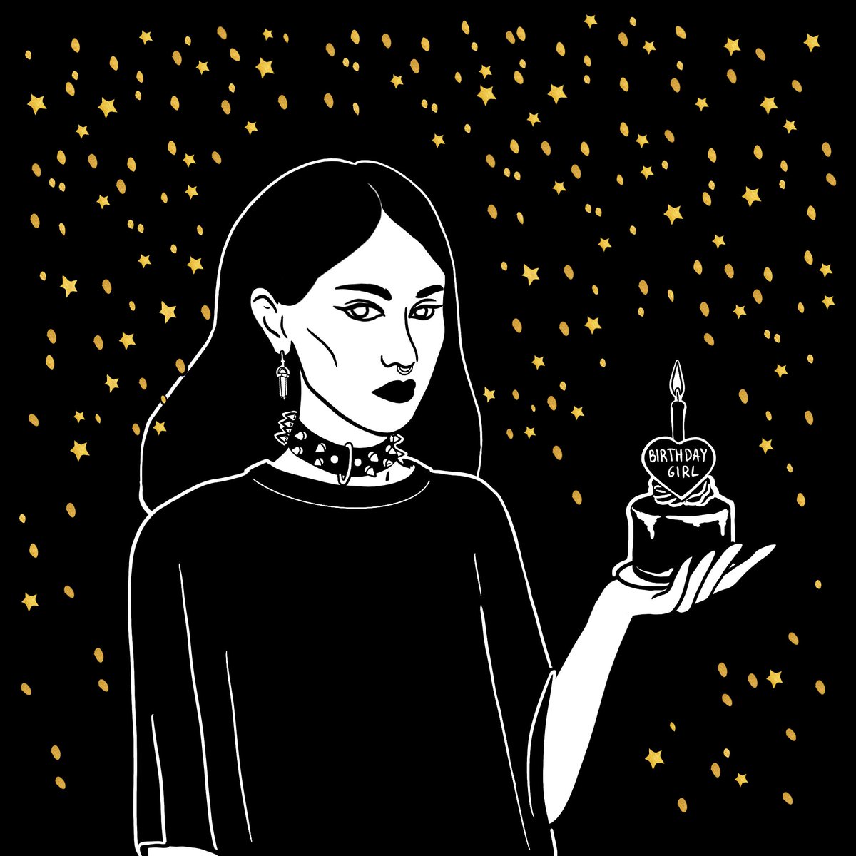 GrumpySommelier's tweet photo. Happy birthday @sad_girls_bar from one of your saddest girls 🖤

I will savor this unique bottle of wine and raise a glass to you @GlamBeckettArt https://t.co/q2EqZREPjI
