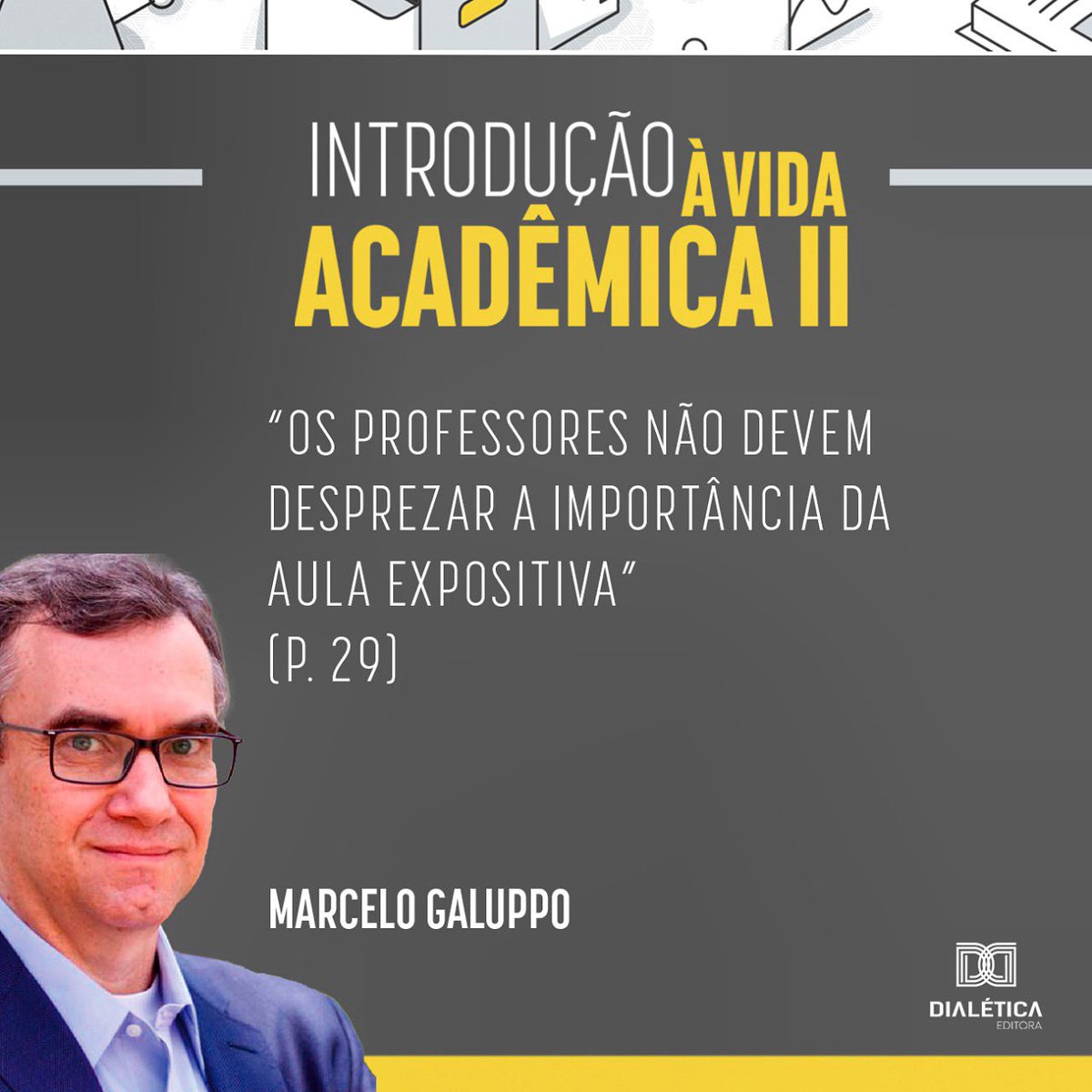 ProfGaluppo's tweet photo. Todas as escolhas em educação se fazem a partir de objetivos. Se seu objetivo é que os alunos memorizem ou compreendam algo, a aula expositiva é muito eficiente. Se seu objetivo é que eles avaliem ou criem algo, ela é muito pouco adequada.
#didatica #aula #professor https://t.co/Nia1mIOn3t