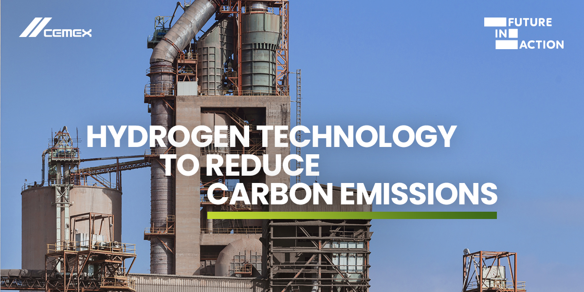 CEMEX's tweet photo. We continue decarbonizing our operations! Our cement plant in the #DominicanRepublic will implement hydrogen technology to optimize our kiln’s thermal efficiency to decrease our use of fossil fuels. 
Learn more: https://t.co/Uu4qPwJAtN
#FutureInAction https://t.co/QIWUWqMsVR
