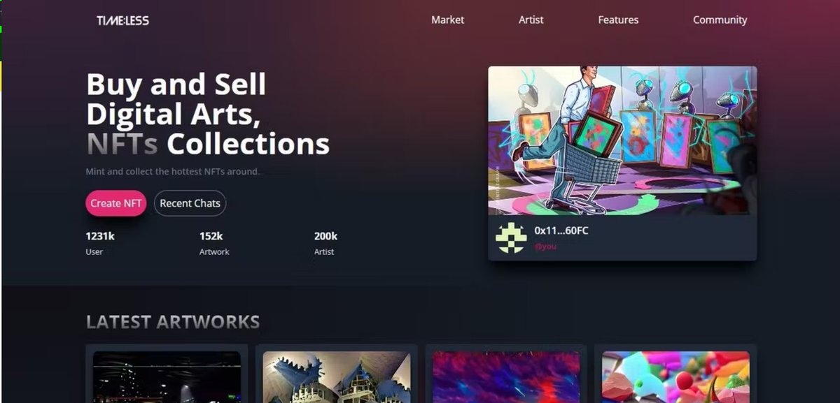 joinFAUN's tweet photo. How to Build a Profitable #NFT Marketplace with #React, #Solidity, and #CometChat
In this tutorial, you will learn how to create a profitable and well-designed NFT marketplace with chat functionality.
READ HERE โก๏ธ https://t.co/sK4GdKbB0Q
#Xenilla #Crypto https://t.co/OvxCpMvwR9