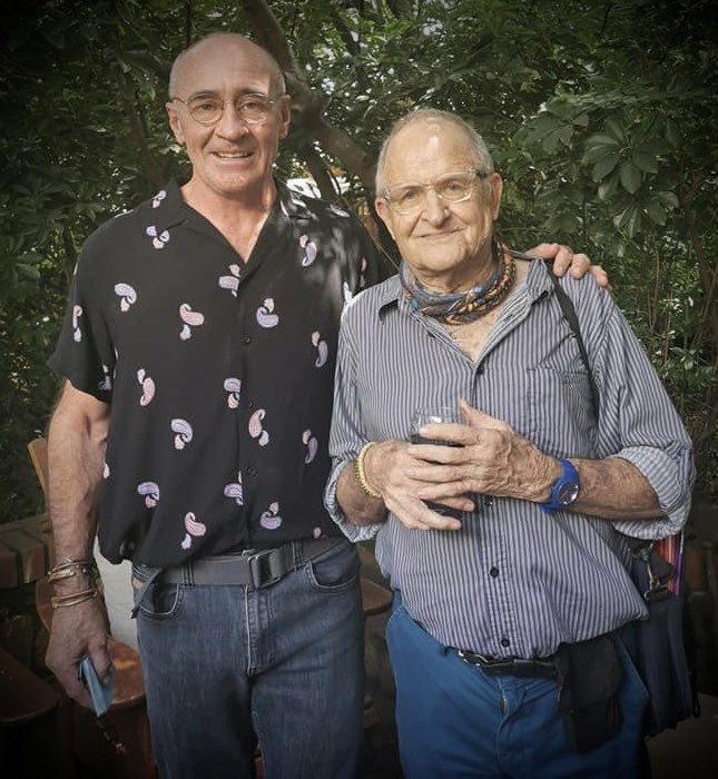 PhilipdeVos5's tweet photo. My wonderful illustrator Piet Grobler and I. https://t.co/palDrqupsw