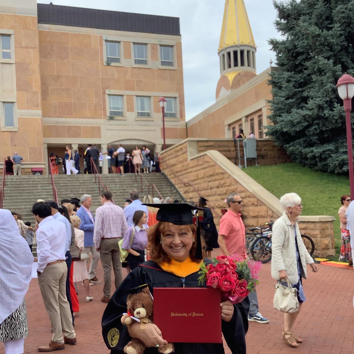 rosalita9899's tweet photo. Graduation was a a blast. Thank you all for your support. Longer post is on Instagram. #mastersofart #CommunicationManagement #publicrelations https://t.co/AO40CrL88O