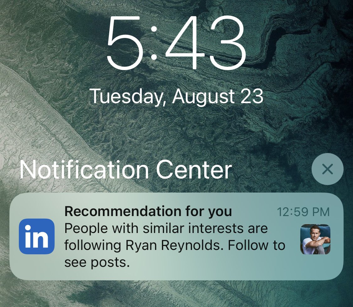 toryjwalker's tweet photo. Y’all really out here following celebrities on LinkedIn? 👀 https://t.co/KgazdYQRhb