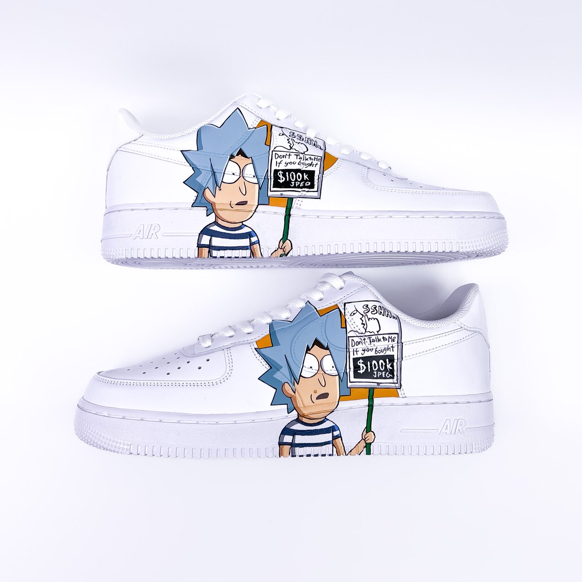 melonkicks's tweet photo. CUSTOM AF1
"100k JPEG" for @GodHatesNFTees
@srpeters
#melonkicks
#GodHatesNFTees https://t.co/IMWTJemKu1