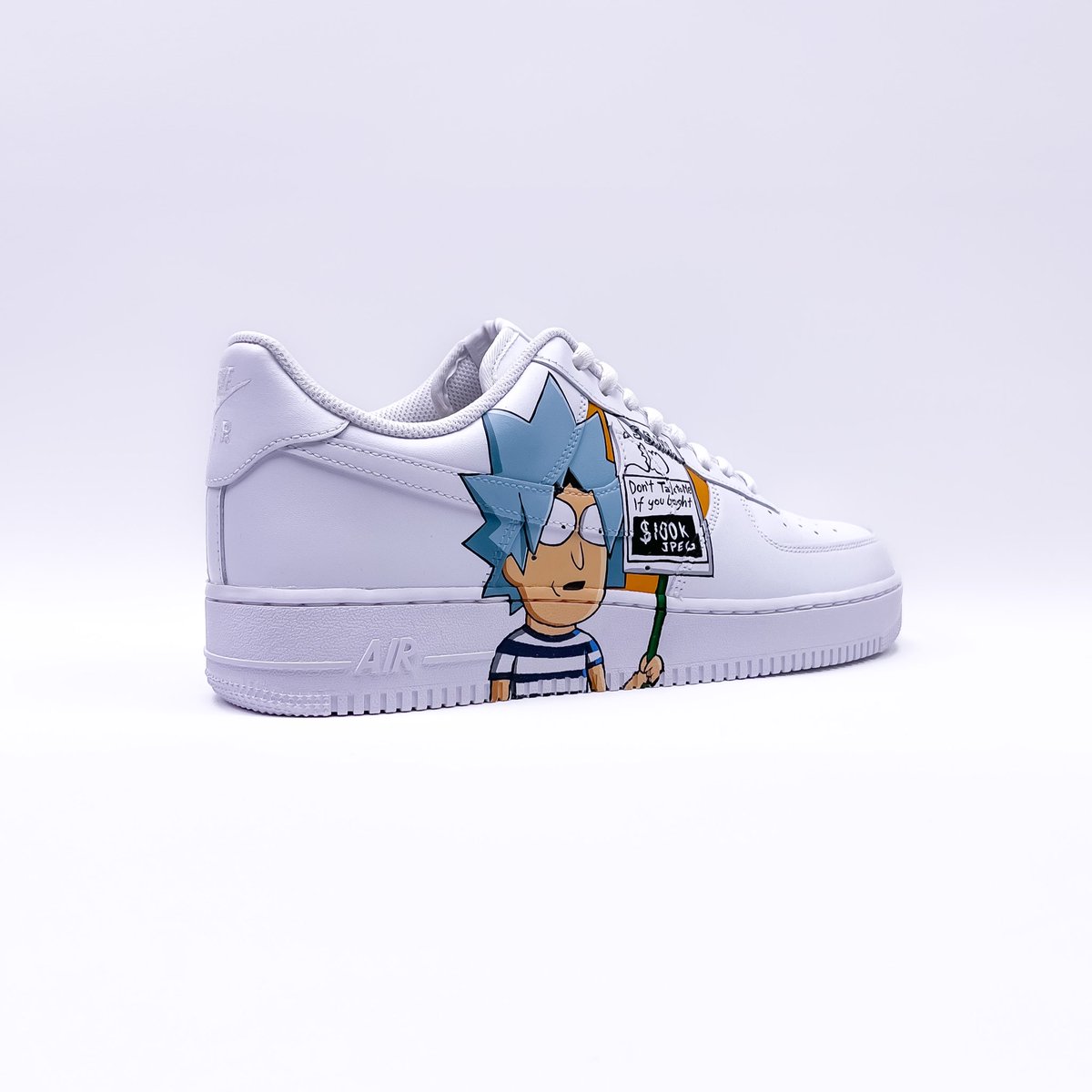 melonkicks's tweet photo. CUSTOM AF1
"100k JPEG" for @GodHatesNFTees
@srpeters
#melonkicks
#GodHatesNFTees https://t.co/IMWTJemKu1
