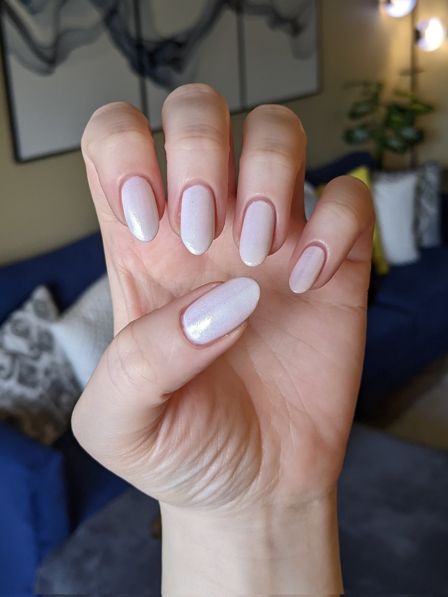 Barbie on X: "White nails look like shit on me and my husband just said  this was "very basic" and he's right. Anyway it's Essie Marshmallow with Sally  Hansen Unicorn top coat