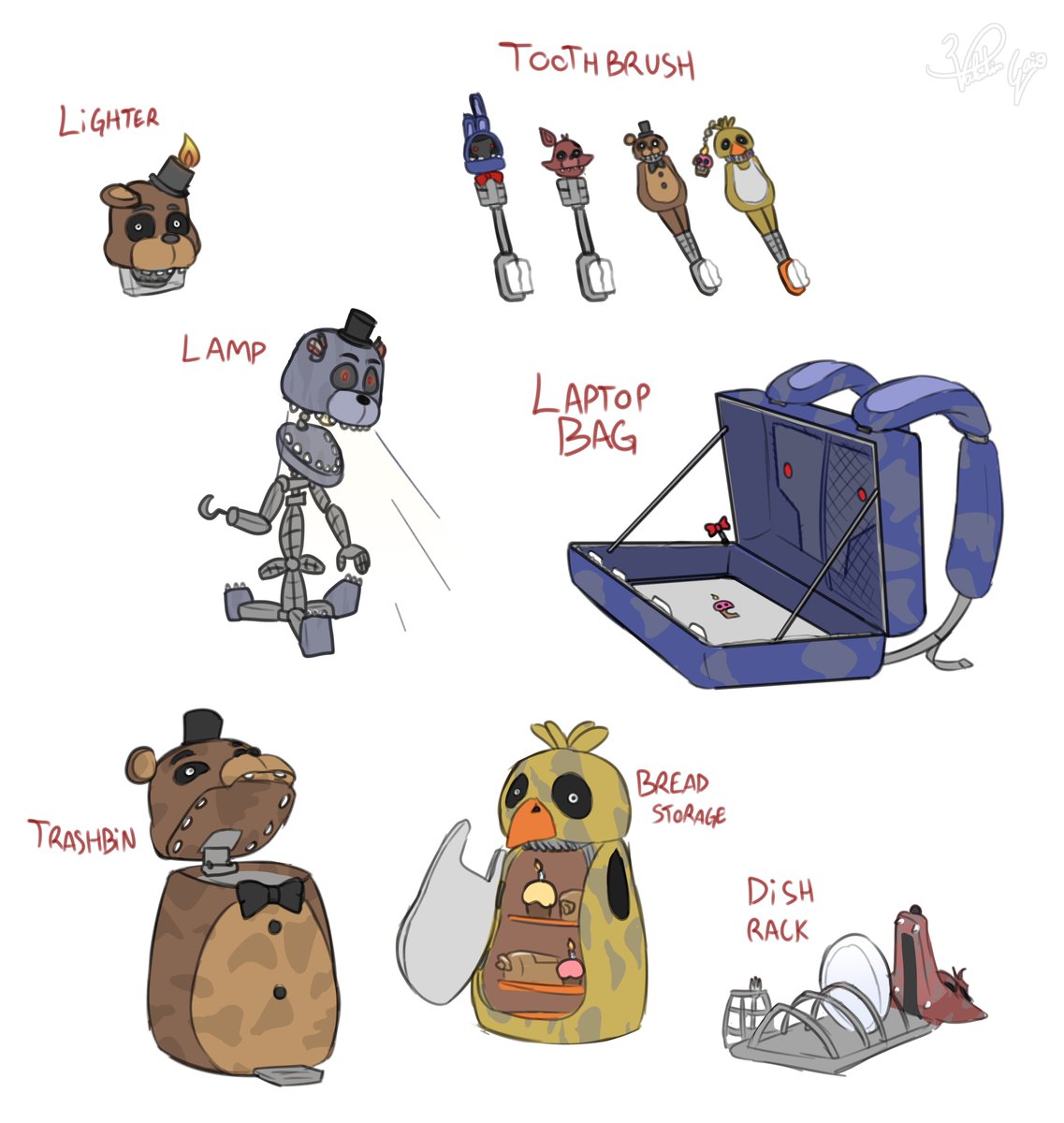 tjoc marketable products #fnaf #fnaffanverse #tjoc #thejoyofcreation  @Nikson_Dev