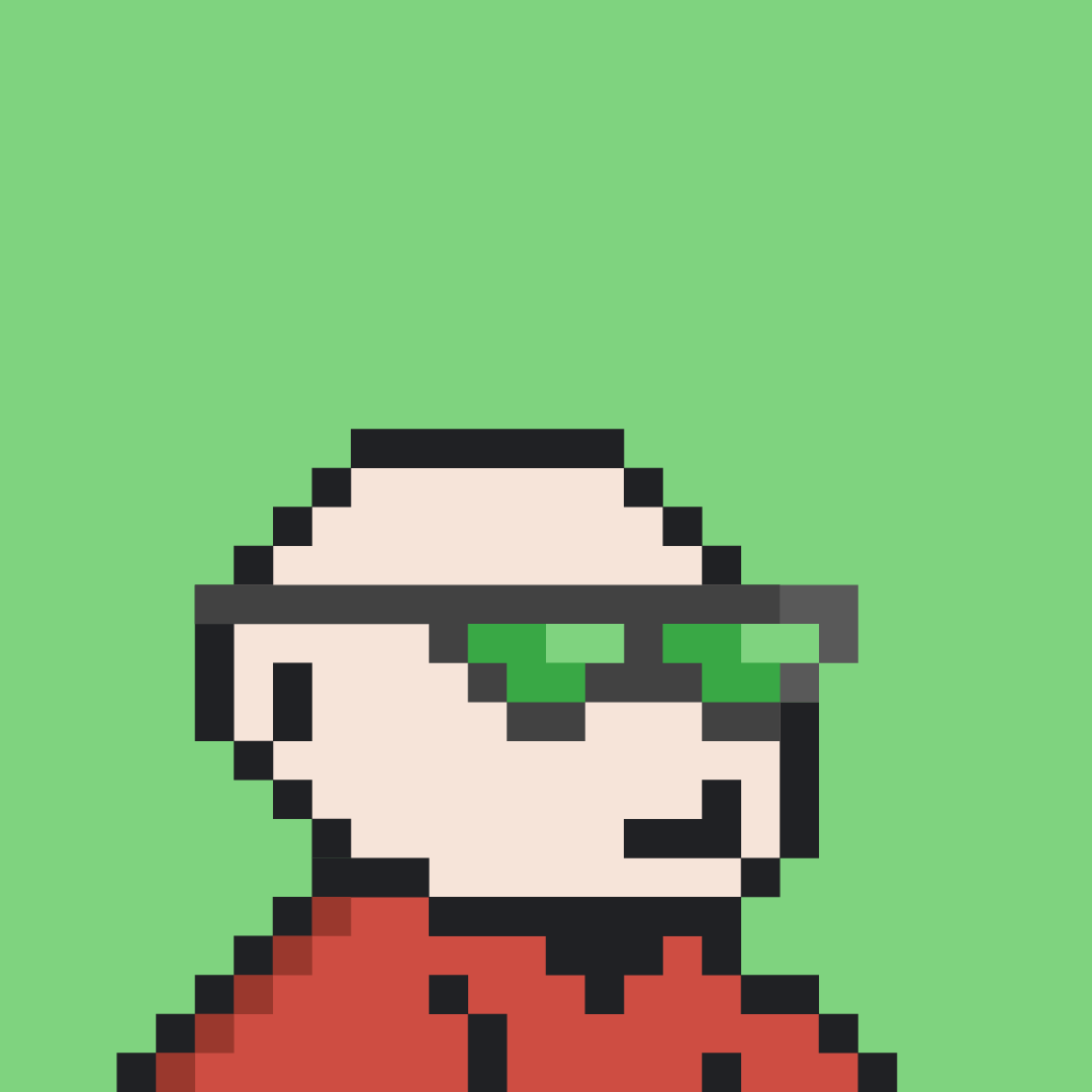 BuidlersC2's tweet photo. BDLC GENESIS #197
---
Type: ⭐ White (18%)
Hat: ⭐ None (45%)
Eyes: ⭐⭐ Green Glasses (7%)
Ears: ⭐ None (60%)
Mouth: ⭐ Normal (58%)
Clothes: ⭐ Red Shirt (20%)
Background: ⭐ Green (18%)
Rarity: 8
---
https://t.co/brFUwCXcJk
#BDLC #NFTs #Solana https://t.co/eIgQW4z6AX