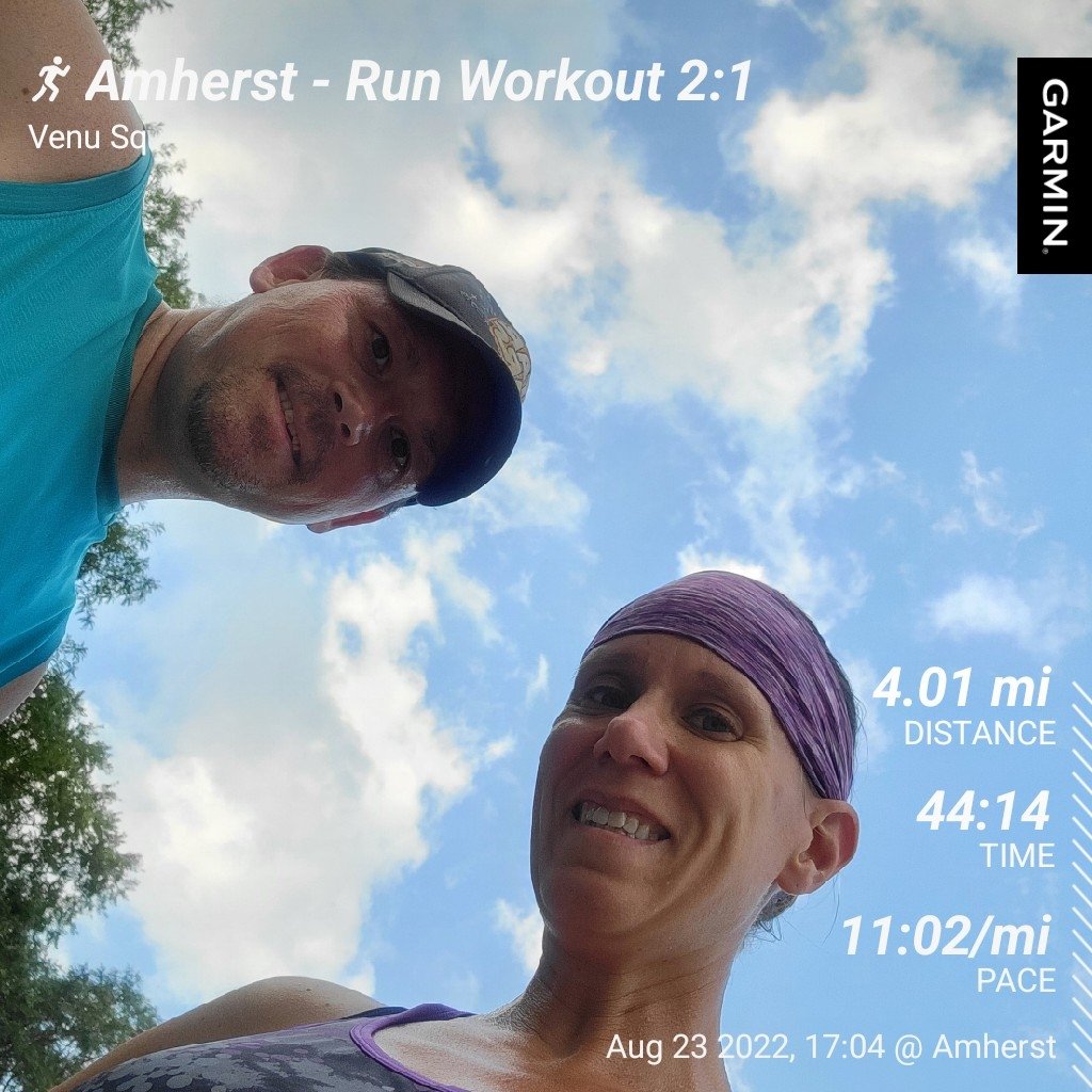 MedalChasers's tweet photo. A little rough after work today...but another 4 done!
#tuesdayrun #summerrunning #afterworkrun #anotherdayanotherrun #augustrunning #runningtogether #medalchasers #itsstillwarmout https://t.co/H5MlVmecAm
