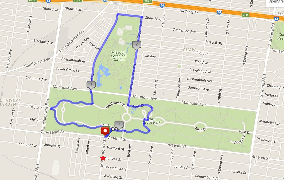 Happy's Running STL tweet media