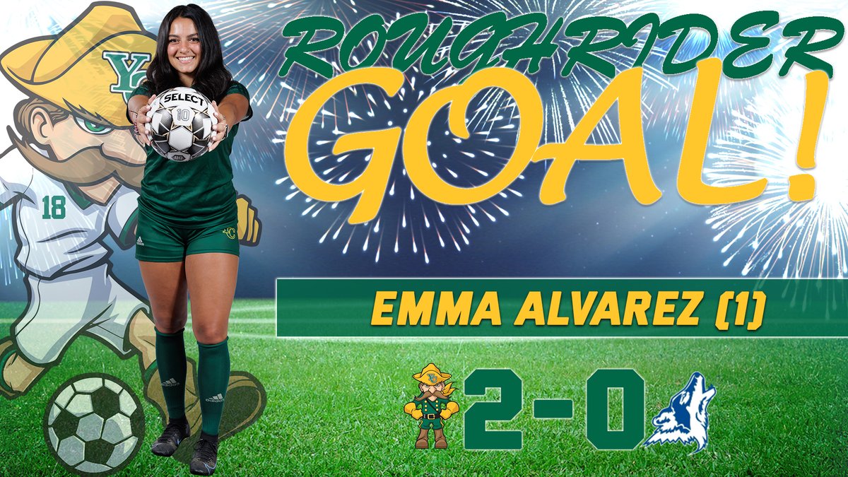 Yavapai_WSOC's tweet photo. Five minutes in and Ally Barmettler has scored the first goal of the season followed by a goal from @emmaa1varez and the Roughriders lead 2-0 🔥🔥

📊&amp;📺: https://t.co/sRBkCR7ZHc

#GoRiders https://t.co/0ZhrJV6VkL