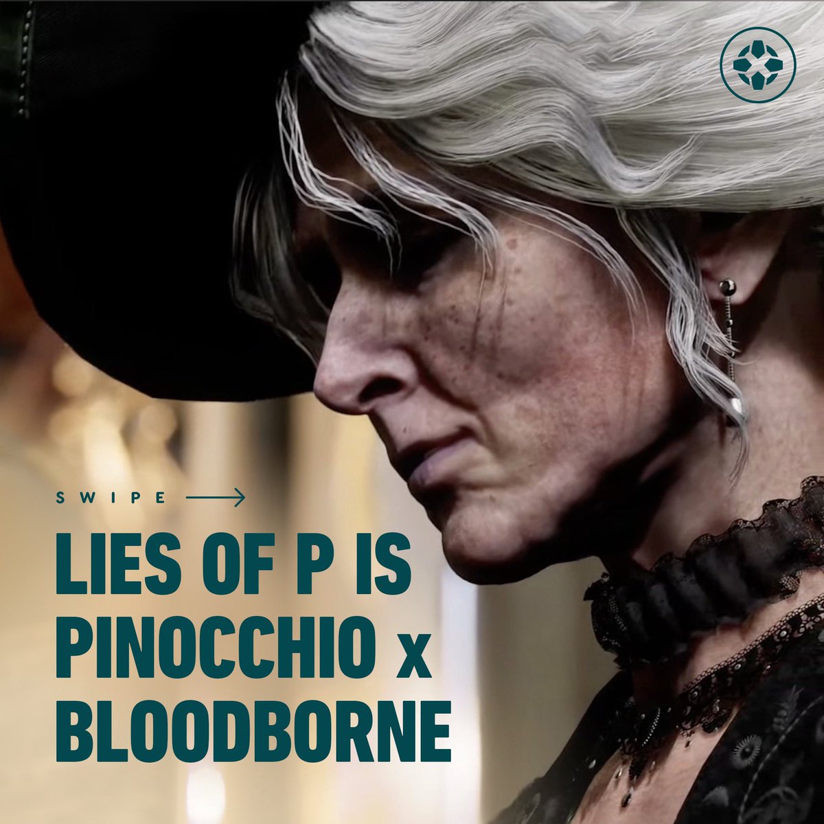 IGN's tweet photo. Lies of P, a new steampunk-set, Souls-like action RPG based on the world and characters from Pinocchio, debuted a new trailer at #gamescom2022. Check out these stunning images: https://t.co/gSFN3HNwJz https://t.co/fYkcNpXwPJ