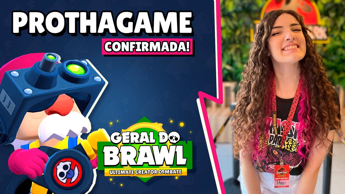 prothagame's tweet photo. Confirmada para 4ª Etapa do #GeralDoBrawl22 - UCC 🤩 Espero que estejam lá torcendo por mim! #TeamTha
📆 24 e 25/08
⏰ 20:00H https://t.co/35K1hDqVpJ