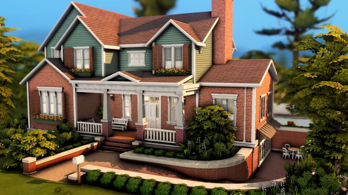 PlumbobKingdom's tweet photo. New video: https://t.co/6kDDx32cyf
Copperdale Family House - #NOCC #ShowusYourBuilds #TheSims  #TheSims4HighSchoolYears @thesims https://t.co/uAS5gtmUI3