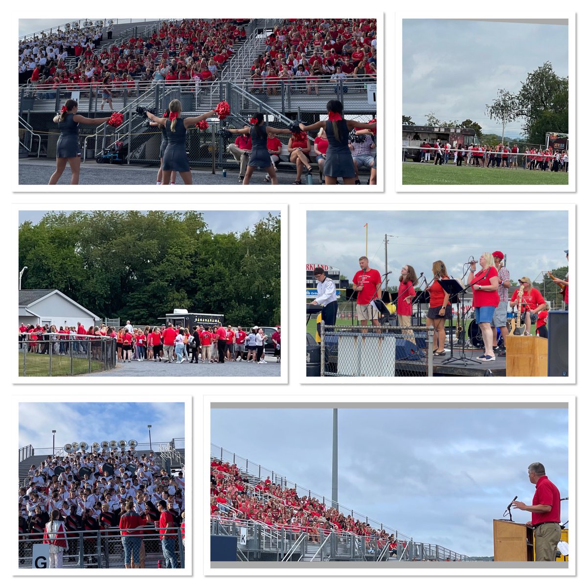 Welcome back ⁦<a href="/ParklandSchools/">Parkland Schools</a>⁩ staff! We loved reuniting this morning to kick off the 2022-2023  school year. Thank you to everyone who helped plan today’s program. #parklandpride