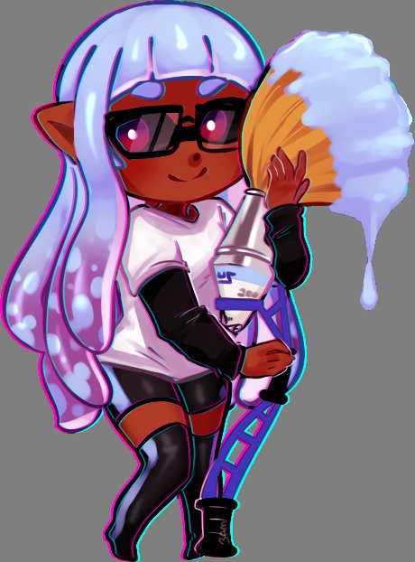 EldritchPen's tweet photo. @AstridLif Congrats on 2k! I coulda sworn I had you followed, since I've been following your content for a while, but I guess I wasn't. Oops. Still love the art.

I shouldn't win, cuz I'll just ask for cutesy wholesome stuff, but in honor of the upcoming game, have Tezzie. https://t.co/BBJVTAikKn