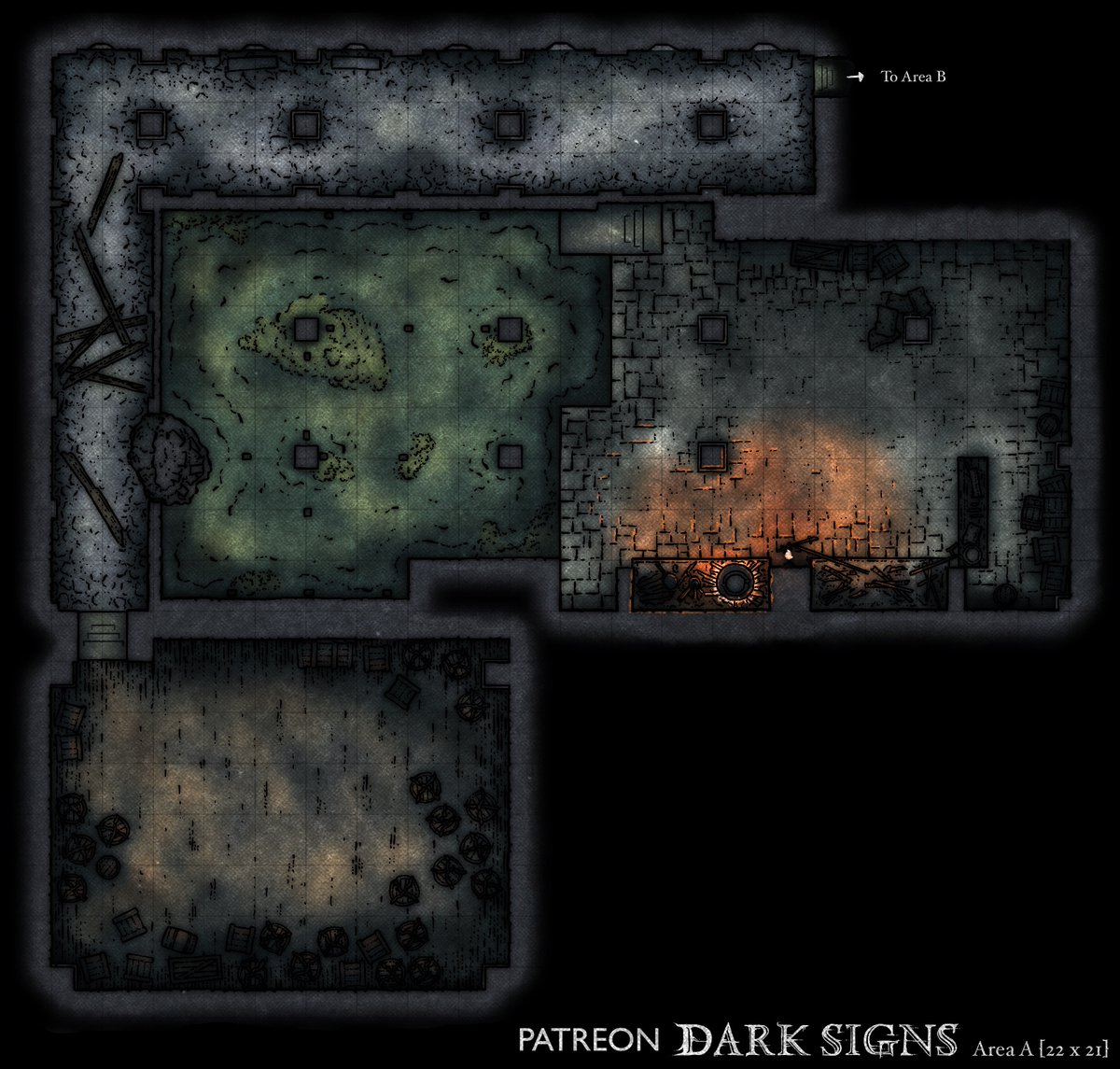 thedarksigns's tweet photo. Completed the Depths from #DarkSouls ! It was a long but very fun process. The full map listing is 9 layers, due to the verticality of the game.

#dnd #ttrpg #battlemap #dungeon https://t.co/onp4VytKrR