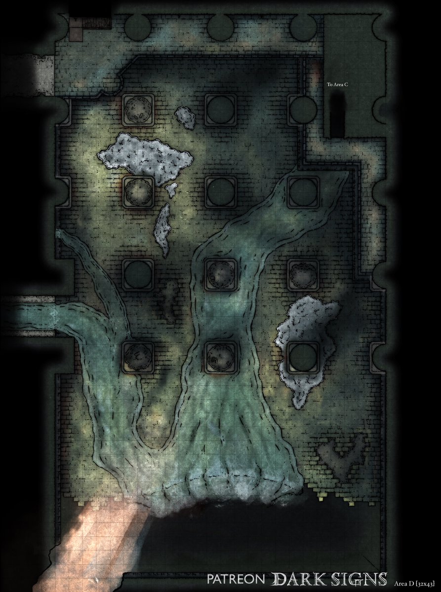 thedarksigns's tweet photo. Completed the Depths from #DarkSouls ! It was a long but very fun process. The full map listing is 9 layers, due to the verticality of the game.

#dnd #ttrpg #battlemap #dungeon https://t.co/onp4VytKrR
