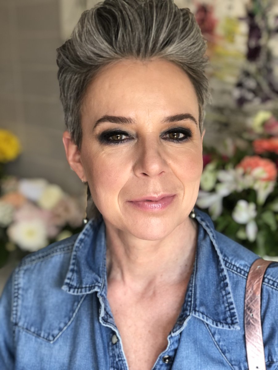 Going grey forever... #greymatters #LisaLaFlamme #AgeYourWay #AgeismisWasteful