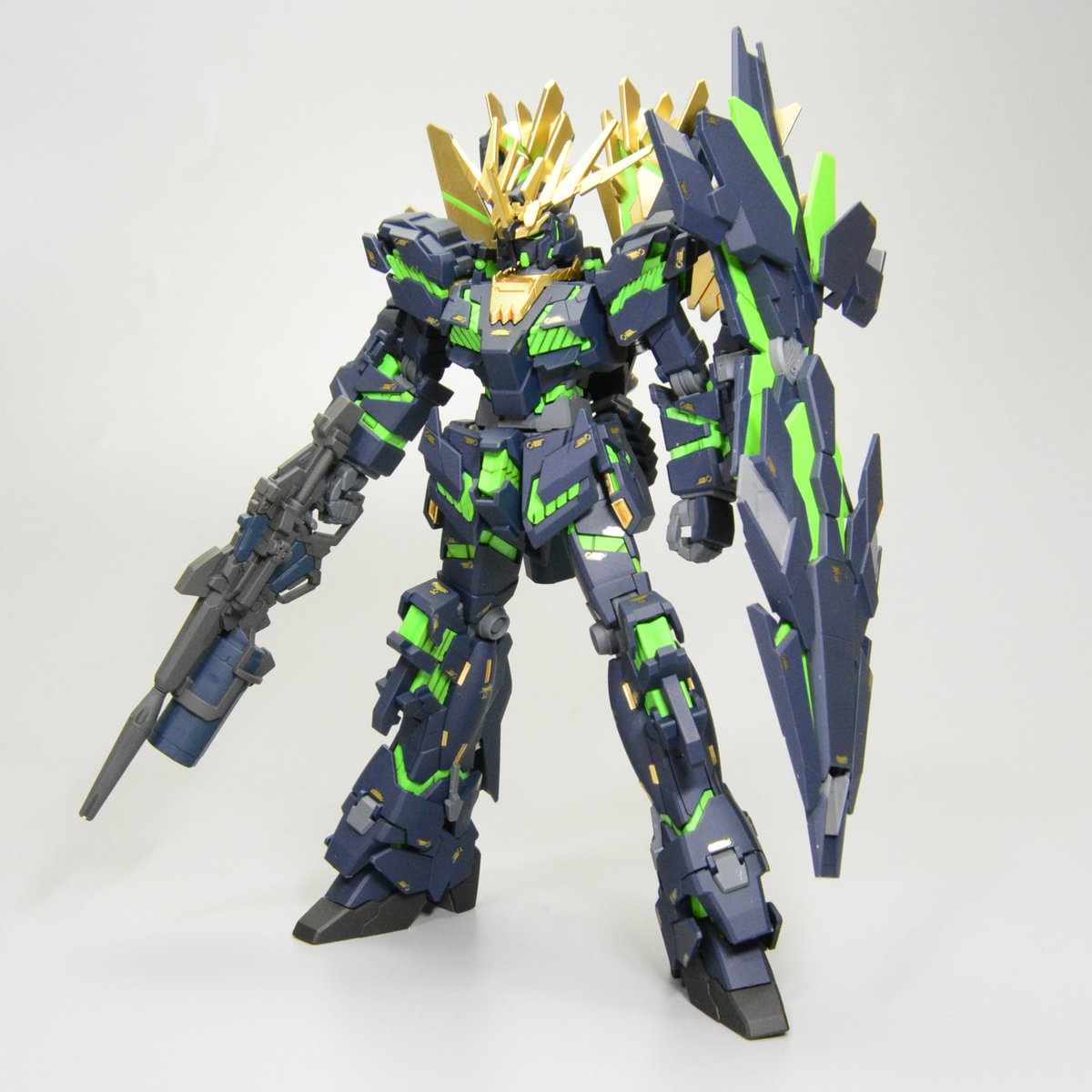 プロモデラー 林哲平見るだけでプラモが上手くなるツイッター on Twitter "RT klberdyne HGUC BANSHEE