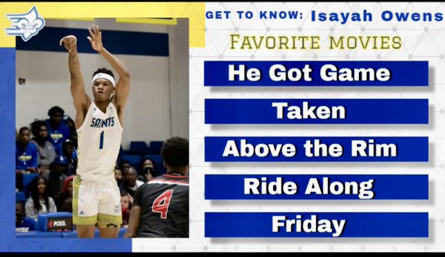 Excited to have <a href="/Isayahowens1/">I $ A Y A H O W E N $</a> back in the blue and gold!