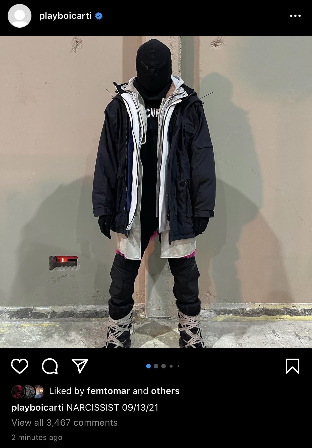 【公式】playboi carti着用 NARCISSIST MA-1ジャケット Narcissist Playboi Carti Unreleased Bomber Jacket – Justin Reed