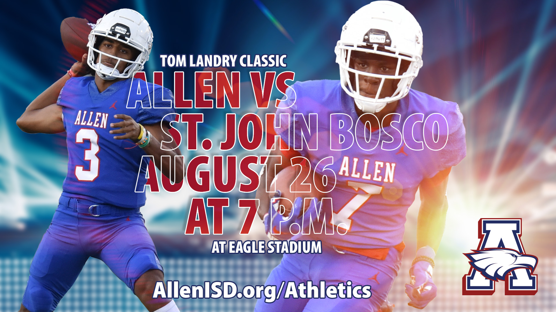 Allen ISD on Twitter "Allen HS football is back! Come see the Allen