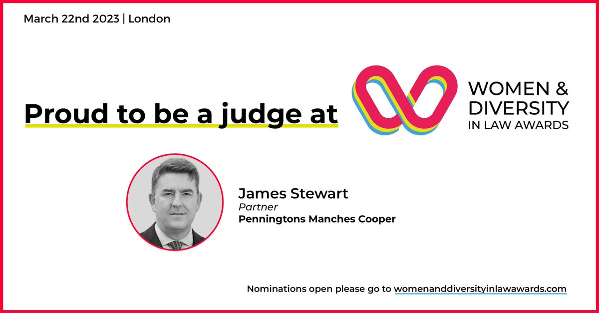 <a href="/GlobalLegalPost/">The Global Legal Post</a> has launched <a href="/WDLAwards/">Women and Diversity in Law Awards</a> to celebrate the achievements of the people, teams &amp; businesses who are striving to put equality, diversity &amp; inclusion at the heart of the legal sector womenanddiversityinlawawards.com #diversityequityinclusion #esg #diversity #lgbt #womeninlaw