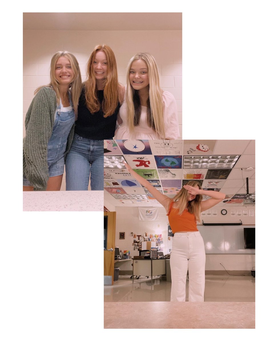 BransonCheer's tweet photo. timer pics all around to celebrate our first day back at school!!! we missed you BHS!#wearebranson https://t.co/VhIXdGRC1J
