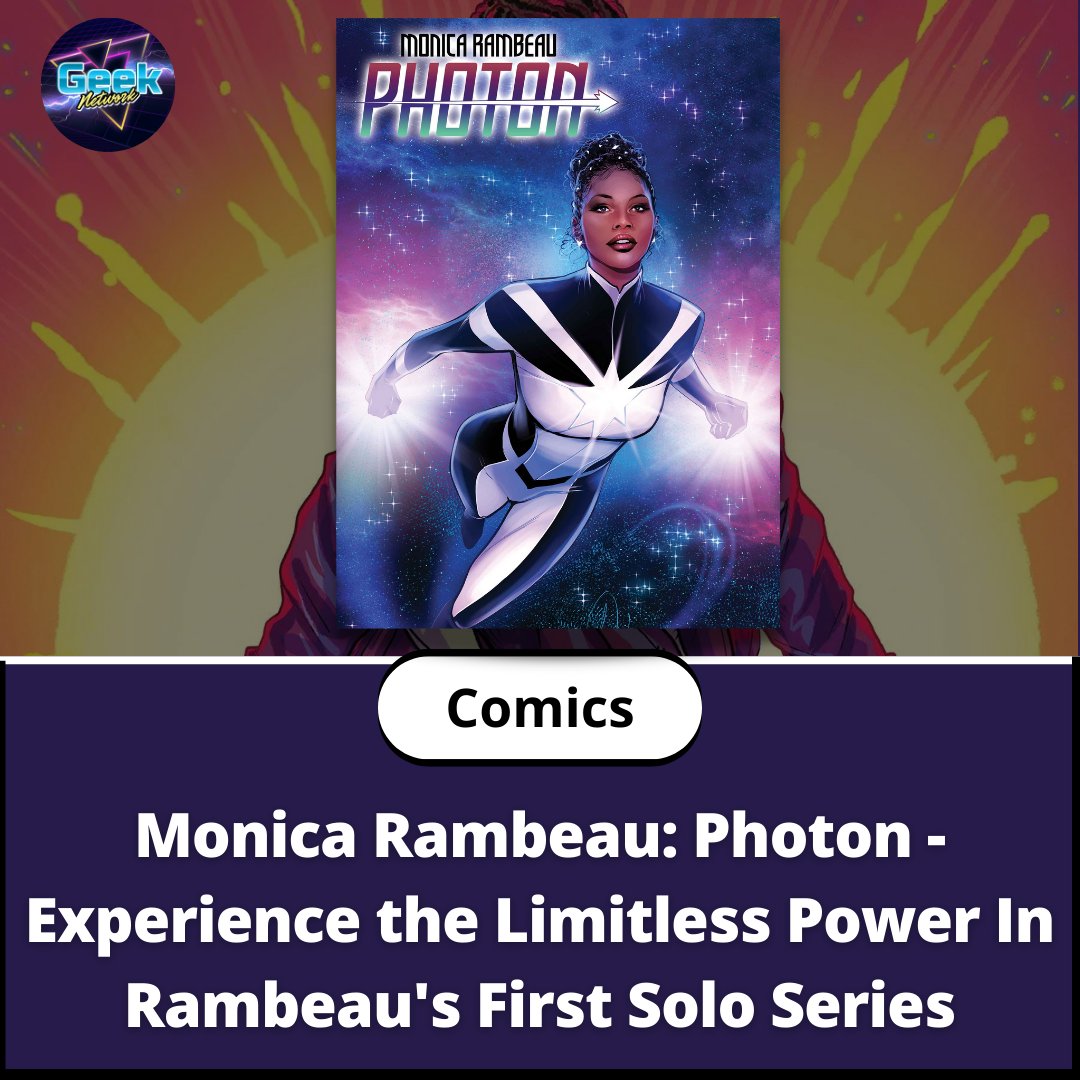 GeeksAZ's tweet photo. Monica Rambeau takes on a new threat in their first-ever solo series. From Marvel Comics (@Marvel) and written by Eve L. Ewing with art by Michael Sta. Maria.
Details: https://t.co/oirdL9KiX2
#Photon #MonicaRambeau #Comics #SupportLCS https://t.co/r1RAcKamqj