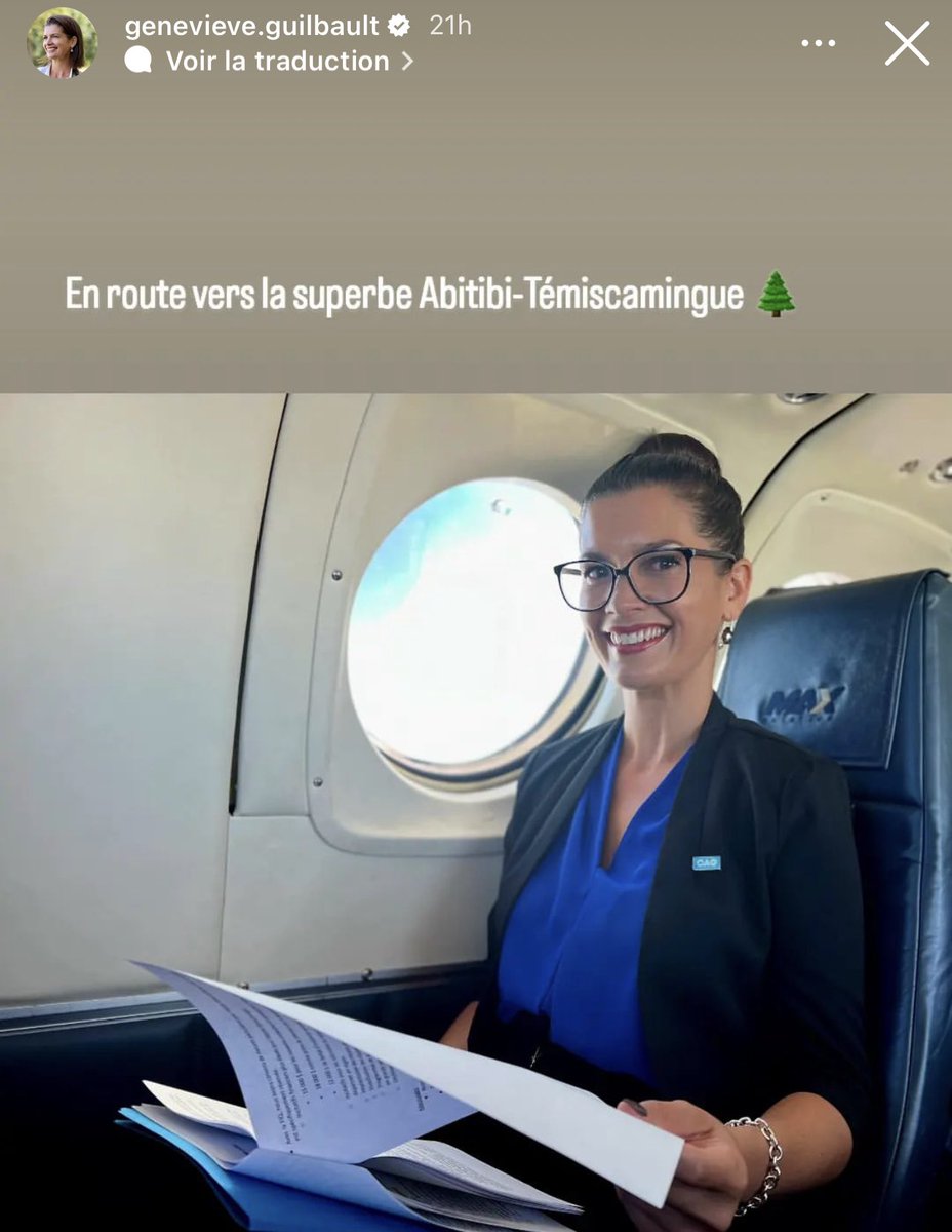 Dominatrix Vivi, reconnue pour avoir autorisé la force constabulaire à violer vos droits fondamentaux en pénétrant dans vos maisons pour vérifier si grand maman était venue souper, posait dans un avion, sans masque hier.

Les règles, c’est pour les autres. 

Indécrottable. 

*
